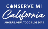 Conserve my California. Save water every day.
